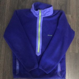 Women’s vintage Patagonia half zip